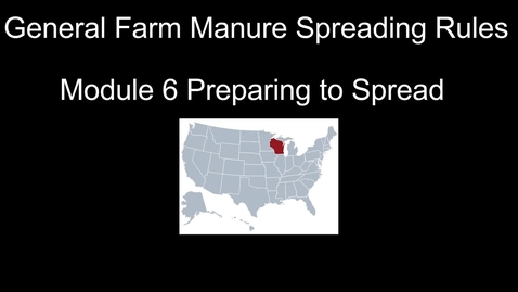 Thumbnail for entry Module 6 Preparing to Spread --- State Setback Section Wisconsin-General Rules