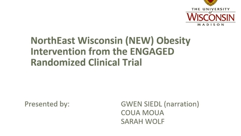 Thumbnail for entry PopHlth 709_2022 Fall_Group 5 Project 2 Obesity Intervention in North East Wisconsin Communities v3