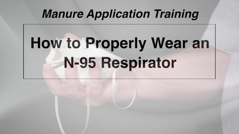 Thumbnail for WS DS M4-5 Putting on an N-95