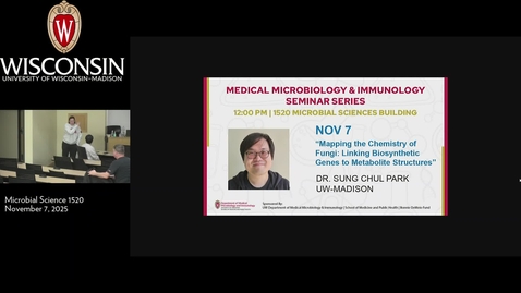 Thumbnail for Dr. Park Seminar 11/07/25