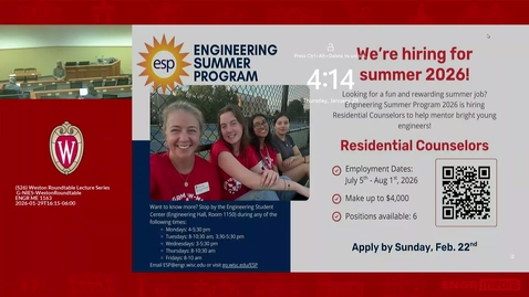 Thumbnail for Sara Maxwell: Nurture Narrates Nature: The Origin of the Discordant Discourses Around the Export-Oriented Wood Pellet Industry (January 29, 2026)