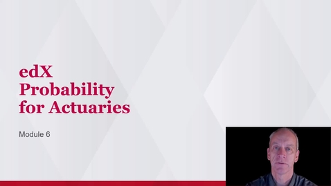 Thumbnail for WSB - Actuarial Science 4 - Mod 6 - Introduction