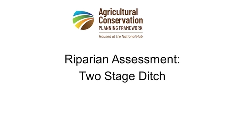 Thumbnail for 8f - Riparian Assessment -  Two Stage Ditch