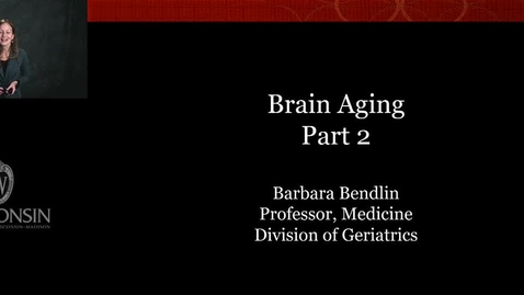 Thumbnail for entry Bendlin - Brain Aging 2
