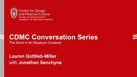 Thumbnail for CDMC Conversation Series: Lauren Gottlieb-Miller