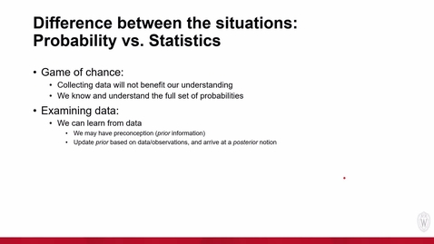 Thumbnail for entry Actuarial Sci 3_Module 1-4_Statistics Versus Probability