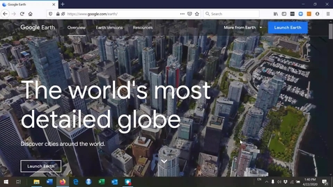 Thumbnail for Google Earth Web Demo