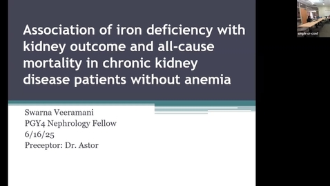 Thumbnail for 6/16 - Journal Club (Veeramani)