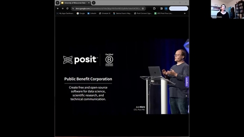 Thumbnail for Posit Day 2024-01-17 – morning session