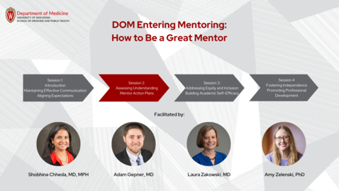 Thumbnail for entry DOM Entering Mentoring How to Be A Great Mentor - Session 2