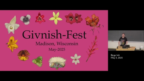Thumbnail for Givnishfest 05/03/25 talk 20: Ricardo Kreibel