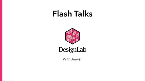 Thumbnail for entry Designing Flash Talks (PechaKucha or Ignite Style) -- An Addendum