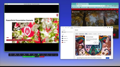 Thumbnail for How to Share a PowerPoint Presentation in an Individual Window via Zoom