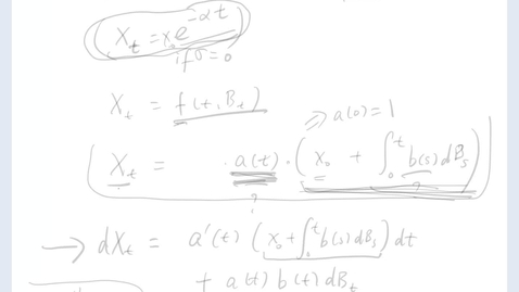 Thumbnail for entry 011 Stochastic differential equation -OU and Brownian bridge