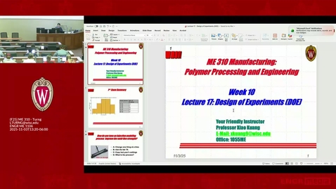 Thumbnail for (F25) ME 310 - Turng