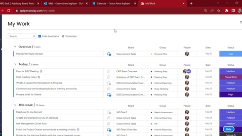 Thumbnail for Starting the Day with Monday.com