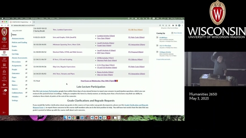 Thumbnail for Week 15.1 (Wednesday)