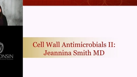 Thumbnail for Smith - Cell Wall Active Antimicrobials II