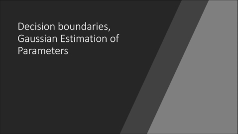 Thumbnail for 15 - gaussian estimation of parameters