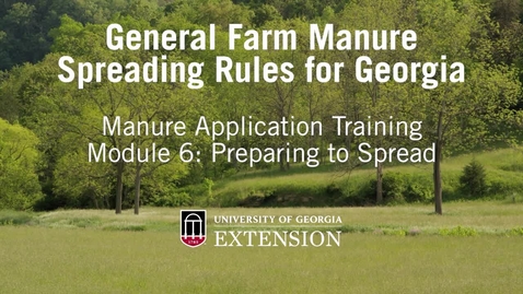 Thumbnail for Module 6 Preparing to Spread --- State Setback Section: Georgia