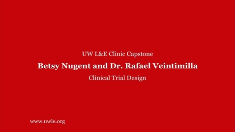Thumbnail for entry Capstone - Clinical Trial Design