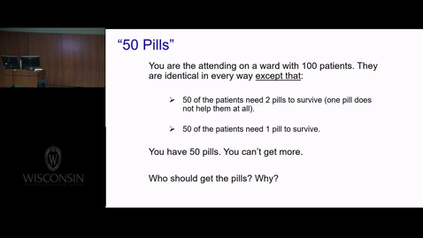 Thumbnail for entry Stewardship Rationing and Priority Setting