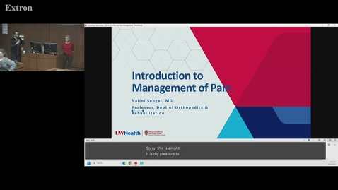 Thumbnail for Pain and Pain Management