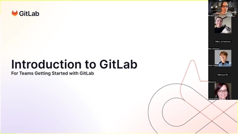 Thumbnail for entry Intro to GitLab for Researchers