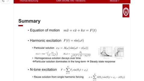 Thumbnail for Vibrations Module 08: Transfer Function
