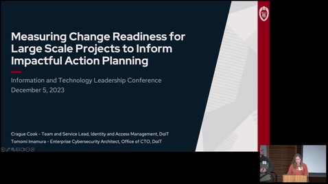 Thumbnail for Measuring Change Readiness for Large-Scale Projects to Inform Impactful Action Planning (with audio description)