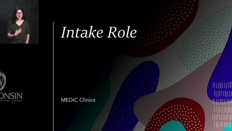 Thumbnail for Medic - Intake Role