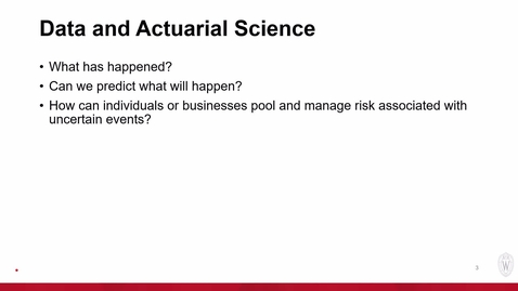 Thumbnail for entry Actuarial Sci_Course 3_Lecture Module 1-1 Data and Central Tendency