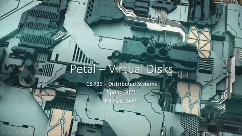 Thumbnail for Lecture 17 - Petal