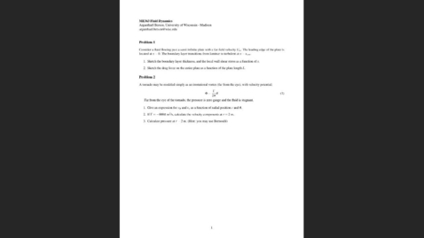 Thumbnail for 4/19/2021 - ME363: Fluid Dynamics (002) SP21 - recording_19