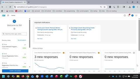 Thumbnail for How to create a mailing list to send evaluations to in Qualtrics