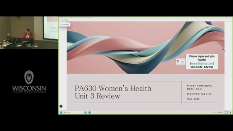 Thumbnail for 630 WH - 630 Unit 3 Review Kelsey Henriquez MPAS PA-C