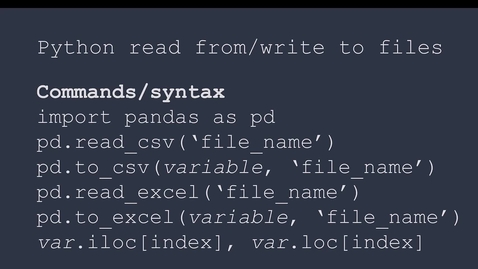 Thumbnail for Read_Write_Python
