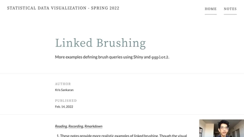 Thumbnail for Week 5 [4] Linked Brushing