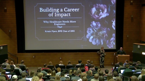 Thumbnail for (F25) Tong Distinguished Entrepreneurship Lecture - 2025_11_07 - Myers