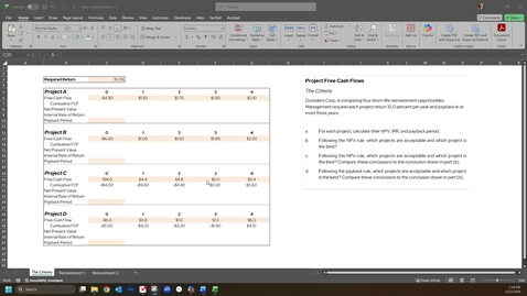 Thumbnail for EMBA Practice 2.2. | Reinvestment Evaluation -- The Criteria