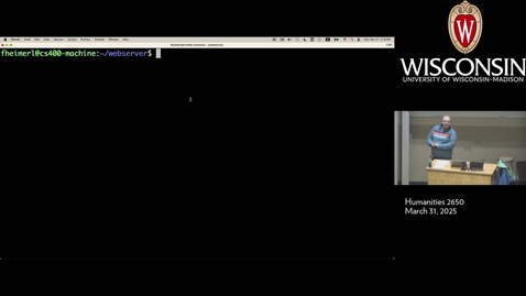 Thumbnail for Week 9.3 (Monday) Lec004