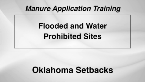 Thumbnail for L WS DS M6-OK2 OK Setbacks - Flooding and Water