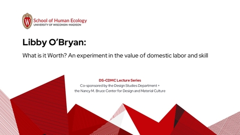 Thumbnail for DS-CDMC Lecture Series: Libby O'Bryan