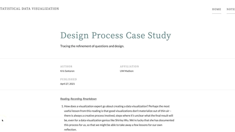 Thumbnail for Week 14 [2] Design Process Case Study