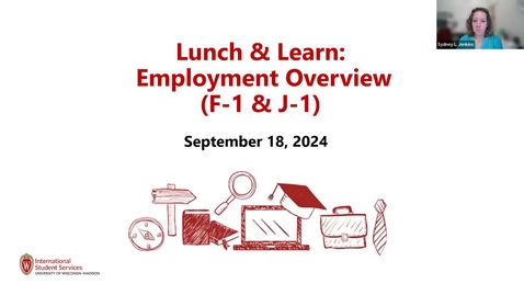 Thumbnail for International Student Employment Overview Lunch &amp; Learn