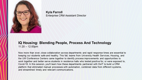 Thumbnail for IQ Housing: Blending People, Process And Technology