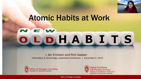 Thumbnail for Atomic Habits at Work  (with audio description)