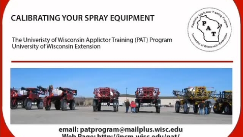 Thumbnail for entry 1.1_011_FV_Calibrating Your Spray Equipment