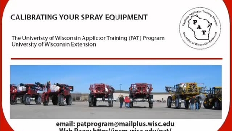 Thumbnail for 1.1_011_FV_Calibrating Your Spray Equipment