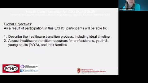 Thumbnail for Role of Families from Different Cultures in Healthcare Transition - Healthcare Transition ECHO (April 8, 2025)